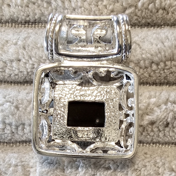 Lia Sophia Sterling Silver Slider and Earrings - Picture 7 of 8